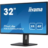 iiyama ProLite XB3288UHSU-B5, LED-Monitor 80 cm (31.5 Zoll), schwarz, UltraHD/4K, VA, HDMI, DisplayPort