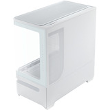 ASUS PRIME AP202 TG ARGB , Tower-Gehäuse weiß, Tempered Glass x 2
