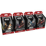 Asmodee Star Wars: Unlimited - Twin Suns (4 Twin-Suns-Decks), Kartenspiel 