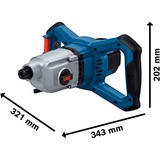 Bosch 2-Gang-Rührwerk GRW 140 Professional blau, 1.400 Watt