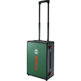 Bosch Heimwerken & Garten Rollwerkzeugkoffer-Set, 119-teilig, Werkzeug-Set schwarz, mit Teleskopgriff