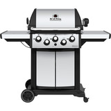 Broil King Gasgrill Signet 390 edelstahl/schwarz, mit Seiten- und Heckbrenner