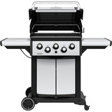 Broil King Gasgrill Signet 390 edelstahl/schwarz, mit Seiten- und Heckbrenner