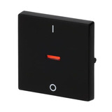 Busch-Jaeger Kontrollwippe mit Aufdruck Ein-Aus-Schalter matt schwarz, Retail