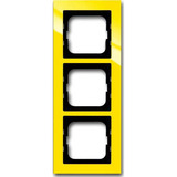 Busch-Jaeger Rahmen dreifach gelb, Retail