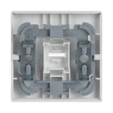 Busch-Jaeger Wippe mit Symbol Klingel weiß (glänzend), Retail