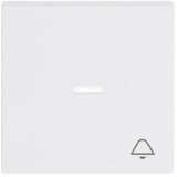 Busch-Jaeger Wippe mit Symbol Klingel weiß (glänzend), Retail