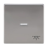 Busch-Jaeger Wippe mit Symbol Licht edelstahl, Retail