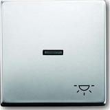 Busch-Jaeger Wippe mit Symbol Licht edelstahl, Retail