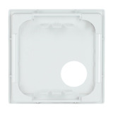 Busch-Jaeger Zentralscheibe studioweiß, Abdeckung weiß, Retail