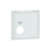 Busch-Jaeger Zentralscheibe studioweiß, Abdeckung weiß, Retail