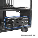 Chieftec CI-03B-OP, Cube-Gehäuse schwarz