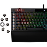 Corsair K100 RGB, Gaming-Tastatur schwarz, DE-Layout, Corsair OPX