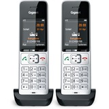 Gigaset COMFORT 500HX Duo, Mobilteil silber/schwarz, 2 Mobilteile