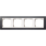 Gira Abdeckrahmen vierfach für rws Event, Abdeckung anthrazit, Retail