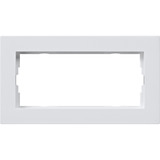 Gira Abdeckrahmen zweifach Rahmen ohne Montagerahmen weiß, Retail