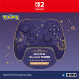 HORI  HORIPAD Turbo (Psiana und Nachtara), Gamepad dunkelviolett/gold, Nintendo Switch 2