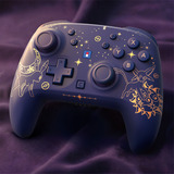 HORI  HORIPAD Turbo (Psiana und Nachtara), Gamepad dunkelviolett/gold, Nintendo Switch 2