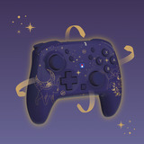 HORI  HORIPAD Turbo (Psiana und Nachtara), Gamepad dunkelviolett/gold, Nintendo Switch 2
