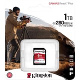 Kingston Canvas React Plus 1 TB SDXC, Speicherkarte UHS-II U3, Class 10, V60, A1