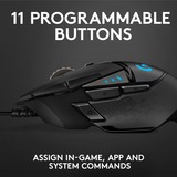 Logitech Gaming G502 HERO, Gaming-Maus schwarz