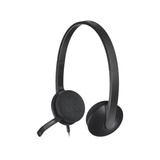 Logitech Stereo Headset H340 schwarz, Retail
