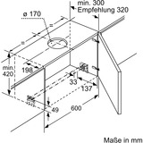 Neff D49ML54X1, Dunstabzugshaube edelstahl