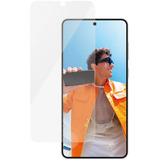 PanzerGlass Ceramic Displayschutz Ultra-Wide Fit, Schutzfolie transparent, Samsung Galaxy S25 Edge, EasyAligner