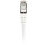 Sharkoon Patchkabel SFTP, RJ-45, mit Cat.7a Rohkabel weiß, 2 Meter