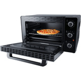 Steba Grillbackofen KB 238 BLACK STEEL, Mini-Backofen schwarz