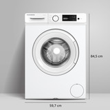 Telefunken W714A1W, Waschmaschine weiß