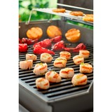 Weber Gourmet BBQ System Grillrost-Einsatz 8848, für Genesis 300 schwarz, 3-teilig, Gusseisen