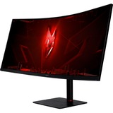 Acer Nitro XV345CURV3, Gaming-Monitor 86 cm (34 Zoll), schwarz, QHD, VA, USB-C, KVM Switch, Curved, 180Hz Panel