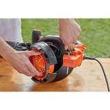 BLACK+DECKER 3-in-1 Elektro-Laubsauger BEBLV301-QS, Laubsauger/Laubbläser schwarz/orange, 3.000 Watt