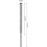 Bosch Professional EXPERT Hammerbohrer SDS-max-8X, Ø 32mm Arbeitslänge 400mm