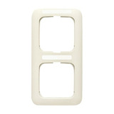 Busch-Jaeger Rahmen 2-fach 1722 NS-212, Abdeckung weiß, Retail