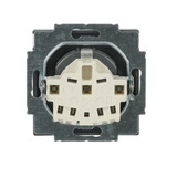 Busch-Jaeger Steckdose CEE 7/3 Typ F 16 Ampere 250 Volt Unterputz edelstahl, Retail