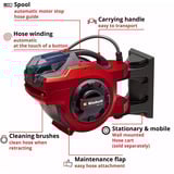 EINHELL Power X-Change Akku-Schlauchtrommel GE-HR 18/30 WH Li-Solo, 18Volt rot, ohne Akku und Ladegerät