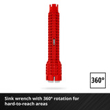 EINHELL Werkzeug-Pad Sanitärinstallation, in E-Case-Einleger, Zangen-Set 8-teilig