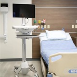Ergotron StyleView SV41 Visitenwagen mit LCD-Gelenk, Trolley weiß