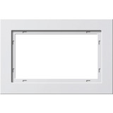 Gira Abdeckrahmen 1 1 2fach, Abdeckung weiß, Retail