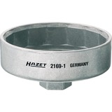 Hazet Ölfilterschlüssel 2169-1, 1/2" und Sechskant 27mm, Steckschlüssel für Ölfilter 15kant, 92mm