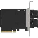Icy Dock ExpressSlot Core CP073-2 (MB312M4P-B), Wechselrahmen schwarz