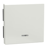Merten Wippe Kontrollfenster für Schalter und Taster Einsatz, glänzend, 1-fach, Thermoplast weiß (glänzend), Retail