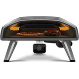 Ooni Koda 2 Pro Pizzaofen schwarz/silber, für Pizzen bis ca. Ø 46cm