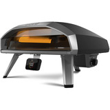 Ooni Koda 2 Pro Pizzaofen schwarz/silber, für Pizzen bis ca. Ø 46cm