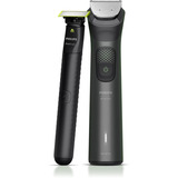 Philips All-in-One Multigroom Trimmer Series 9000 19-in-1, Haarschneider grau, Gesicht, Haar und Körper