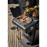 RÖSLE Gasgrill ALLFLAME Hero 4 schwarz, 800° Primezone, Backburner, Vario+ Grillrostsystem