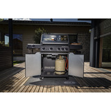 RÖSLE Gasgrill ALLFLAME Hero 4 schwarz, 800° Primezone, Backburner, Vario+ Grillrostsystem