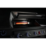 RÖSLE Gasgrill ALLFLAME Hero 4 schwarz, 800° Primezone, Backburner, Vario+ Grillrostsystem